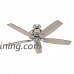 Hunter Fan Company 54188 Ceiling Fan  Large  Brushed Nickel - B06X92GD7Q